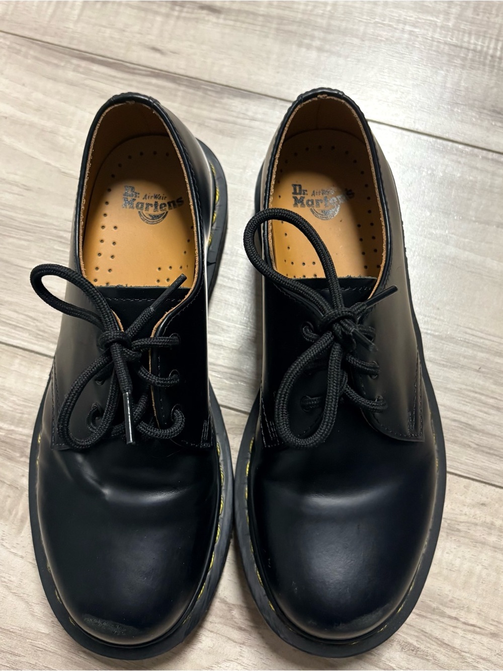 Dr. Martens Women’s Black 3-Eye Derby Shoes